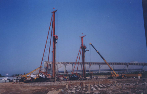 孟加拉国日产800公吨DAP-1项目基础施工
